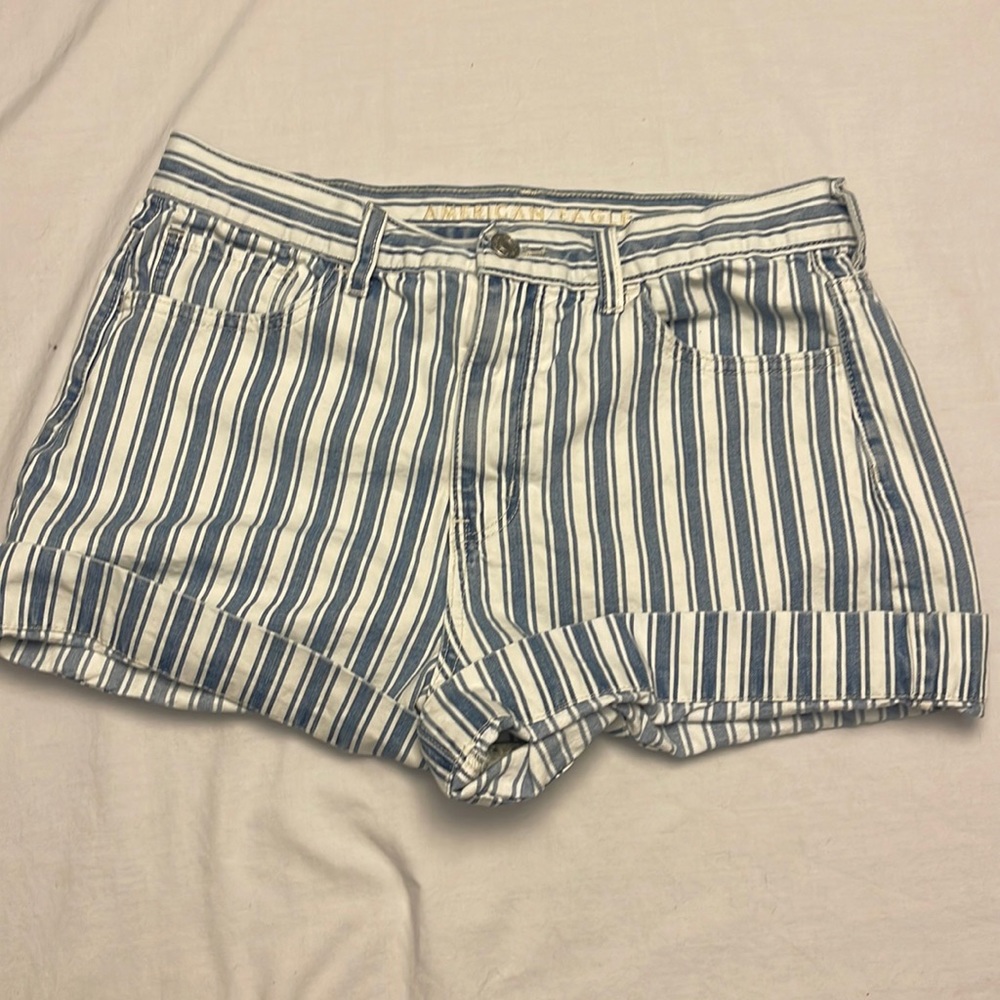 American Eagle striped shorts size 10